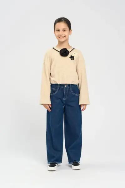 Джемпер из пушистого трикотажа — изображение 5