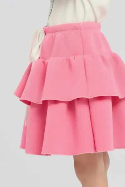 Юбка трикотажная с воланами — изображение 5