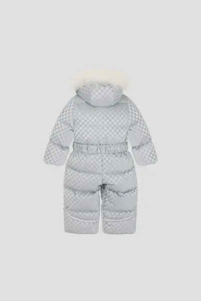 Конверт-комбинезон трасформер с меховой опушкой и манишкой — изображение 3