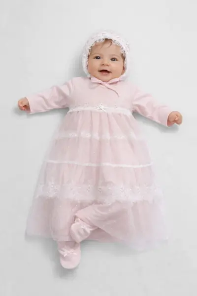 Комплект нарядный (комбинезон, шапочка)