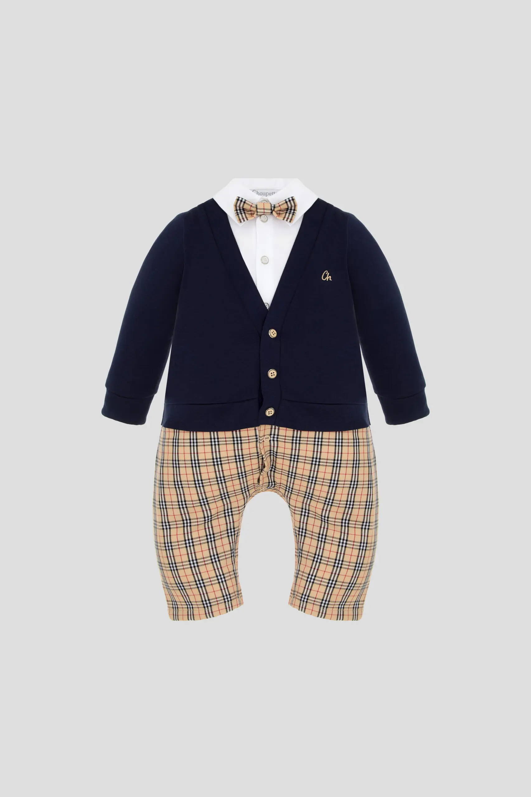 1742.43 (1)_серый фон Комбинезон нарядный — изображение 1