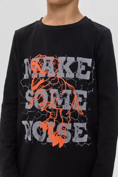 Лонгслив с принтом — изображение 7