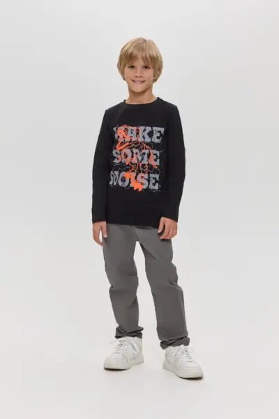 Лонгслив с принтом — изображение 4