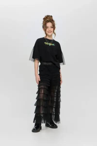 Брюки с воланами — изображение 8