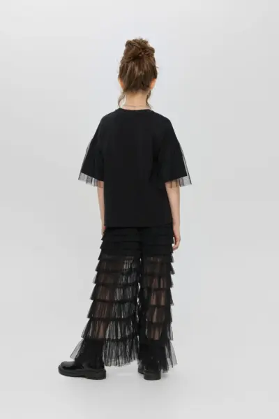 Футболка с декором, в комплекте с цепочкой — изображение 8