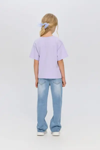 Футболка с принтом, в комплекте с заколками — изображение 11