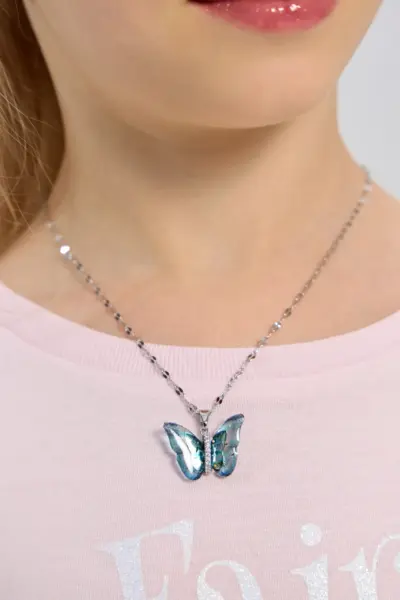 Футболка с принтом, в комплекте с цепочкой — изображение 6