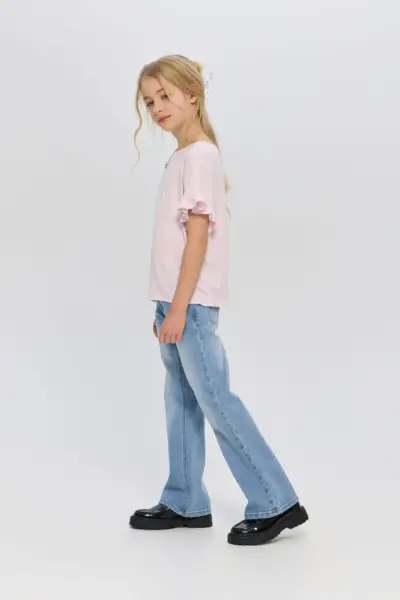 Футболка с принтом, в комплекте с цепочкой — изображение 9