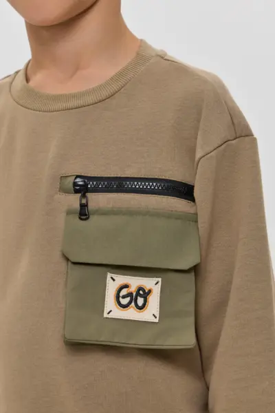 Свитшот с карманом — изображение 10