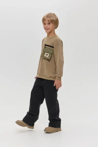 Свитшот с карманом — изображение 7