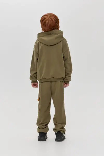 Костюм из футера (толстовка и брюки) — изображение 12