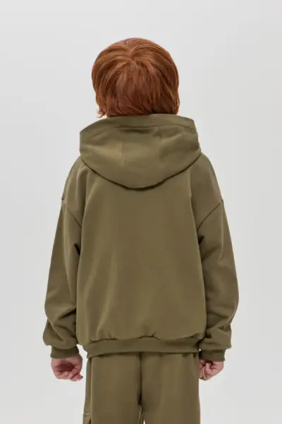 Костюм из футера (толстовка и брюки) — изображение 4