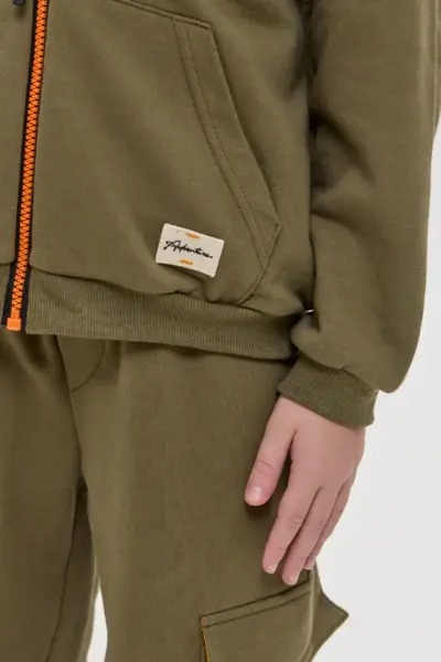 Костюм из футера (толстовка и брюки) — изображение 14