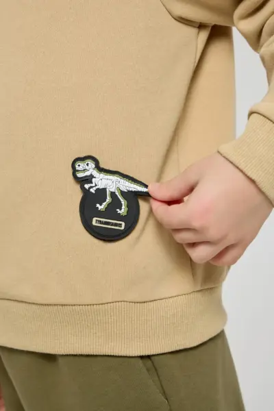 Костюм из футера (толстовка и брюки) — изображение 11