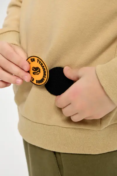 Костюм из футера (толстовка и брюки) — изображение 14