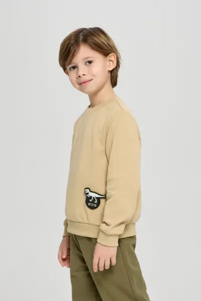 Костюм из футера (толстовка и брюки) — изображение 3