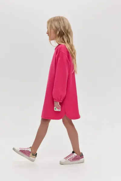 Платье из футера с декором — изображение 8