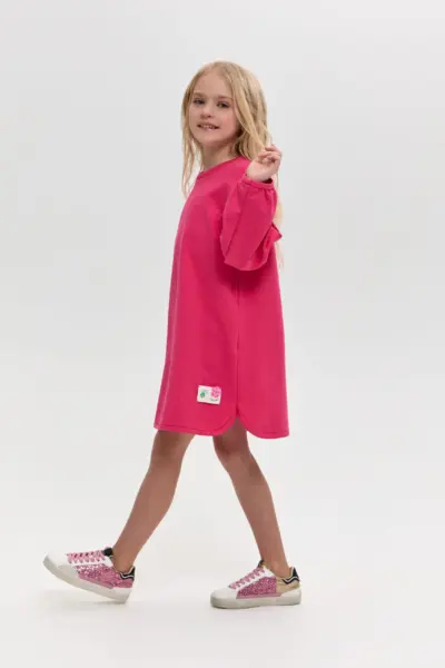 Платье из футера с декором — изображение 6