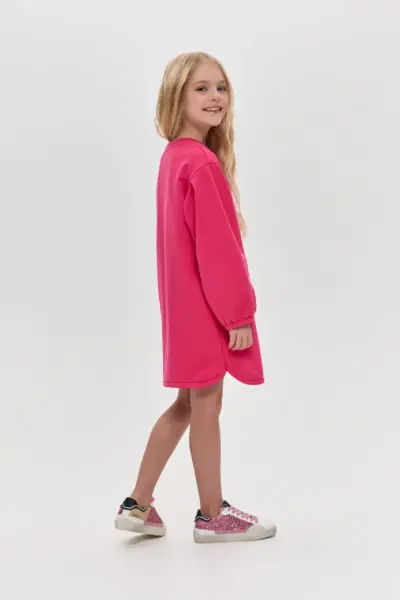 Платье из футера с декором — изображение 4