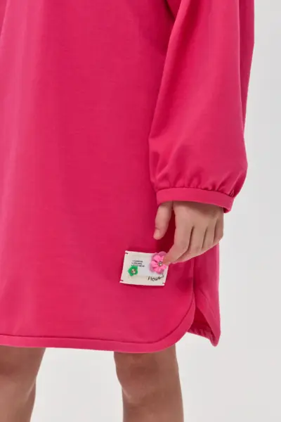 Платье из футера с декором — изображение 10