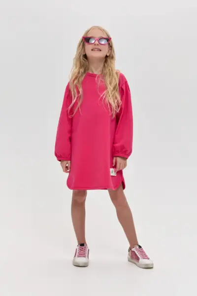 Платье из футера с декором — изображение 3