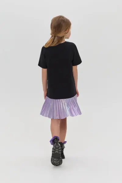 Платье с декором и цепочкой — изображение 3