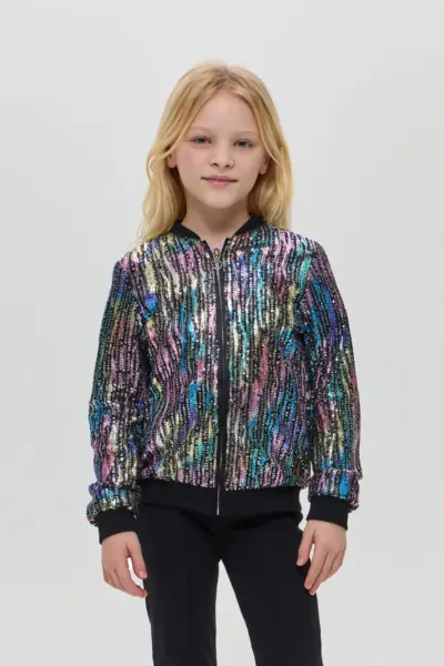 Бомбер с пайетками — изображение 9