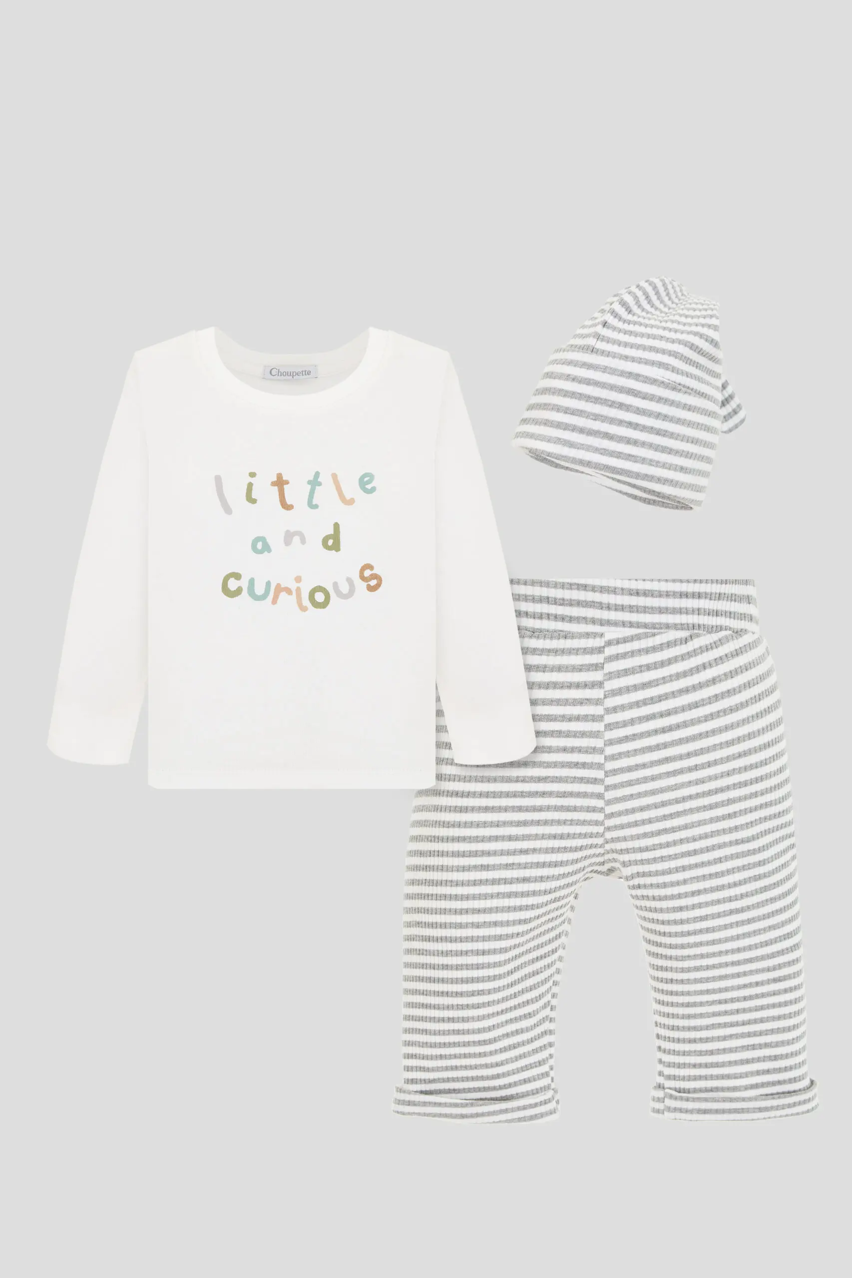 57.127 (1) Комплект трикотажный (брюки, лонгслив, шапочка) — изображение 1