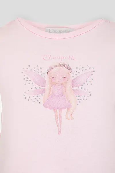 Футболка с принтом и декором — изображение 3