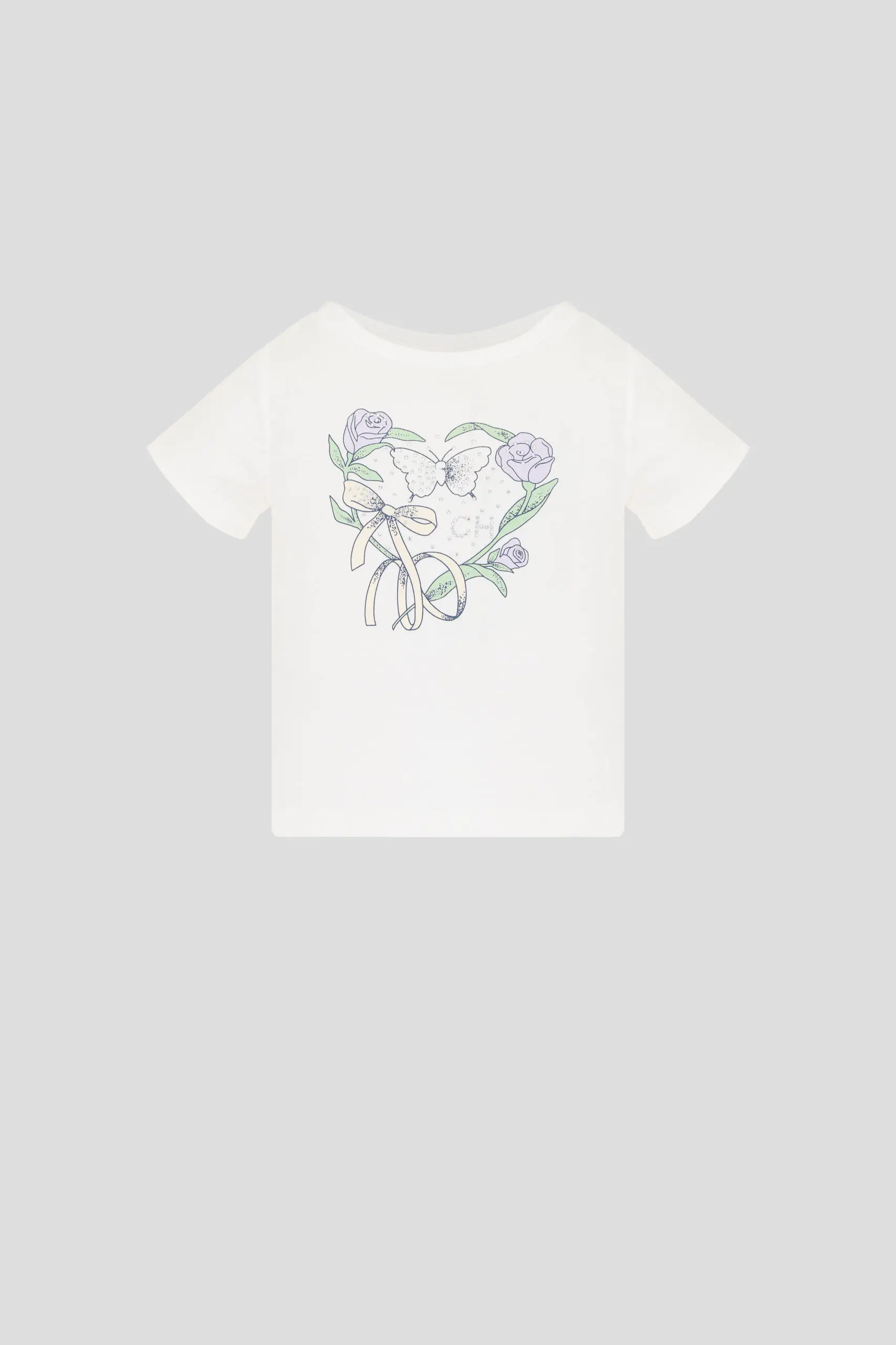 76.126_Choupette (1) Футболка с принтом и стразами — изображение 1