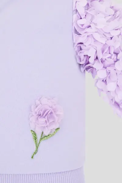 Толстовка с отделкой и декором — изображение 3