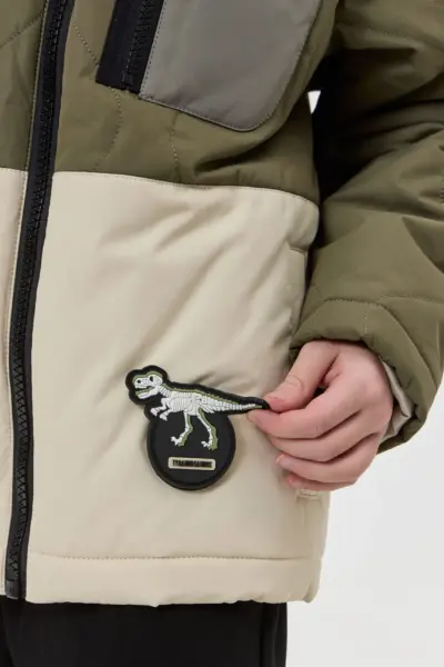 Куртка стеганная на синтепоне — изображение 8