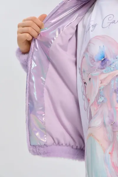 Куртка из искусственного меха на синтепоне — изображение 14