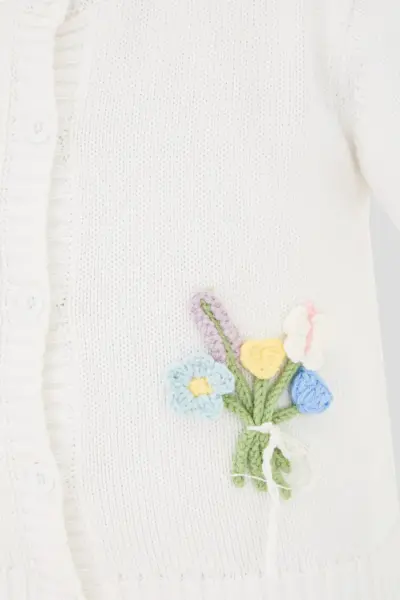 Кардиган вязаный с декором — изображение 3