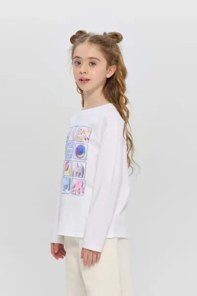 Лонгслив с принтом — изображение 3