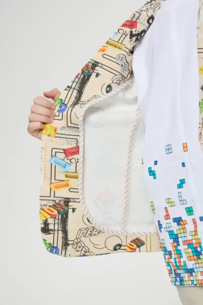 Пиджак с принтом — изображение 15