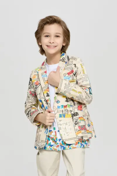 Пиджак с принтом — изображение 6