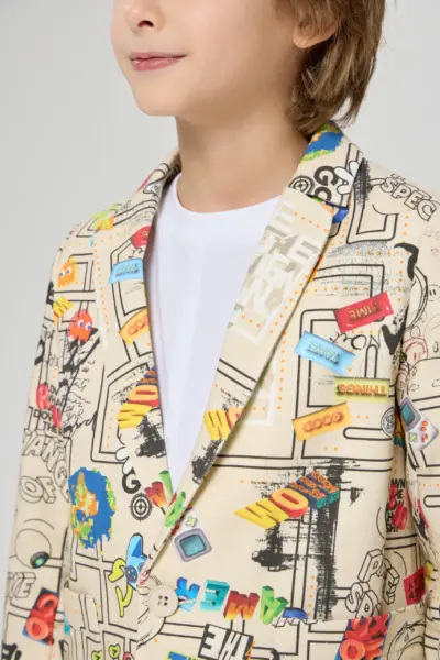 Пиджак с принтом — изображение 12