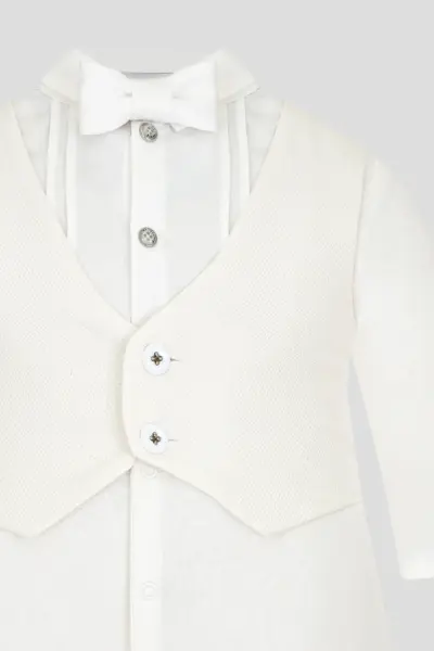 Комбинезон нарядный в комплекте с шапочкой — изображение 6