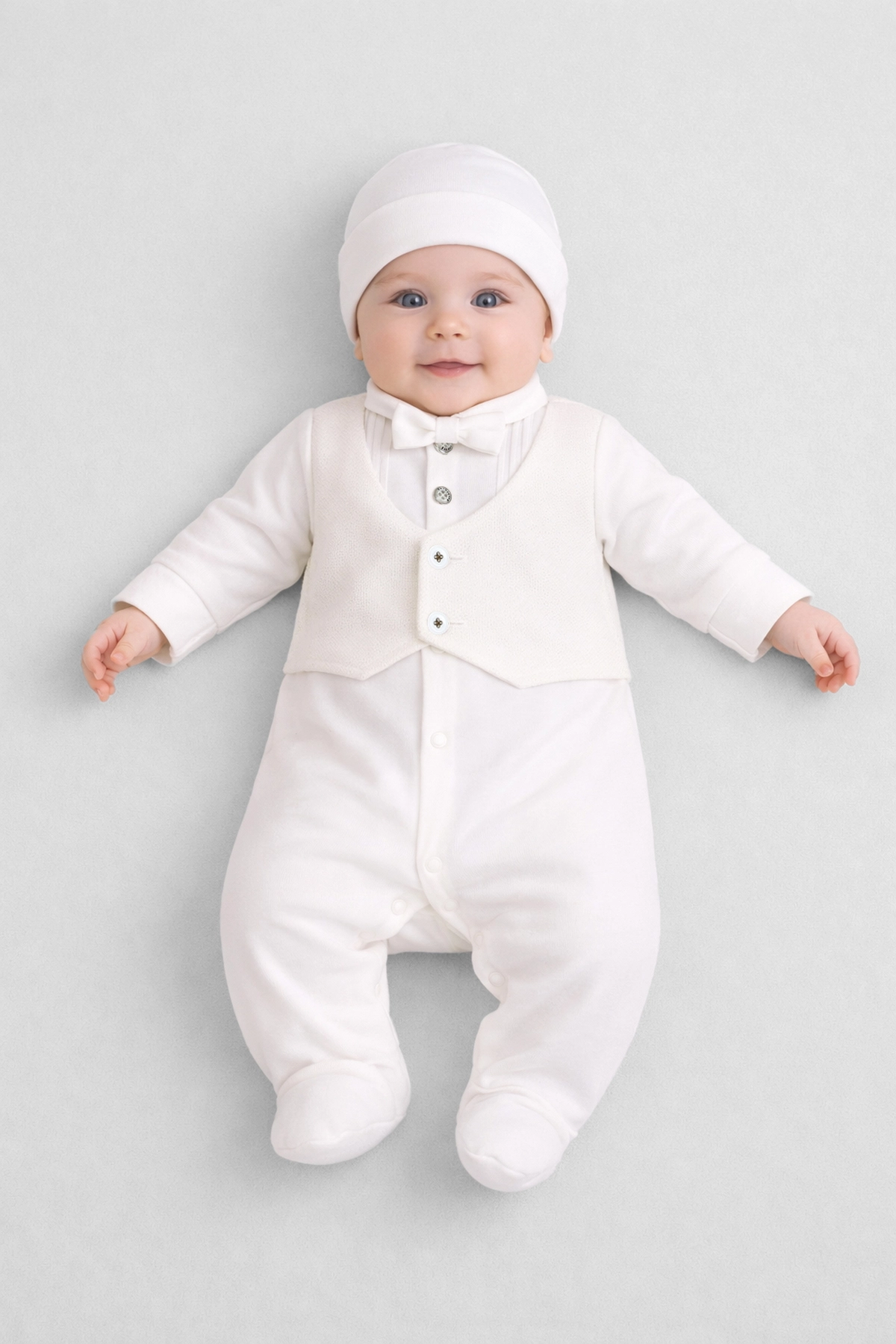 1764.43 Комбинезон нарядный в комплекте с шапочкой — изображение 1