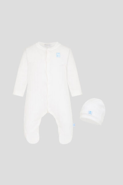 Комбинезон нарядный в комплекте с шапочкой — изображение 4