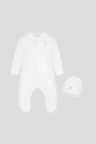 Комбинезон нарядный в комплекте с шапочкой — изображение 4