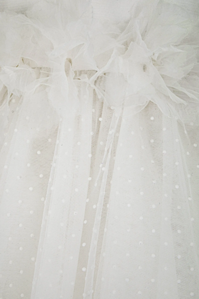 Платье нарядное с декором в комплекте с шортами — изображение 6