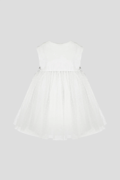 Платье нарядное с декором в комплекте с шортами — изображение 3