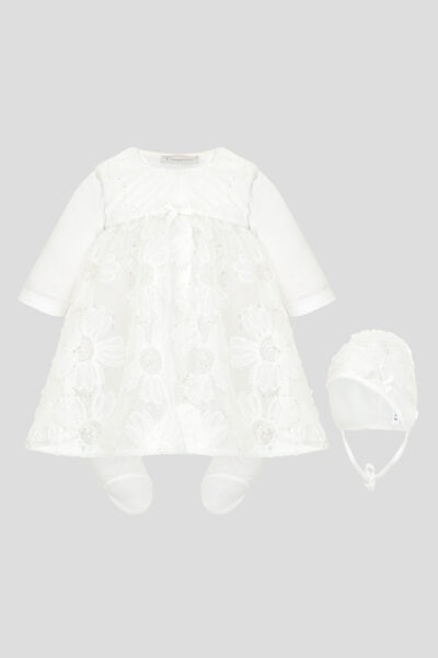 Комплект нарядный (платье-комбинезон, шапочка) — изображение 7