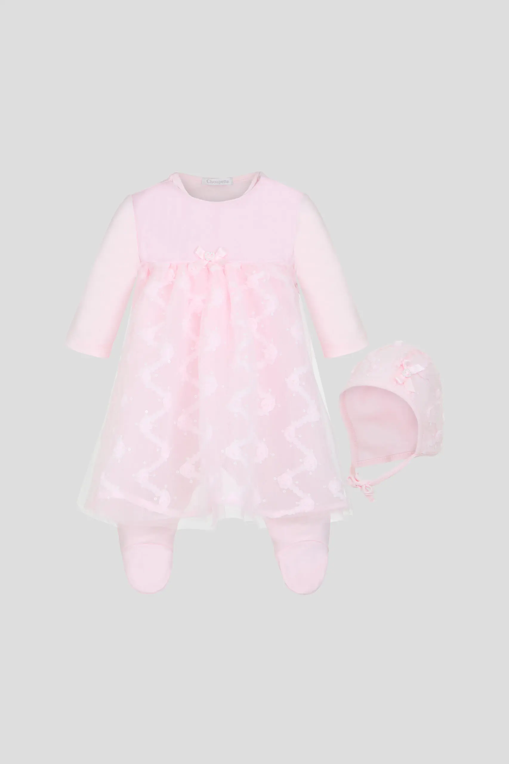 1784.43 (1) Комбинезон нарядный в комплекте с шапочкой — изображение 1