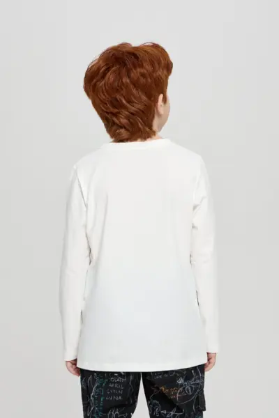 Лонгслив с принтом — изображение 4