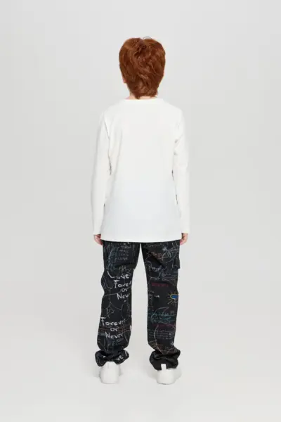 Лонгслив с принтом — изображение 7