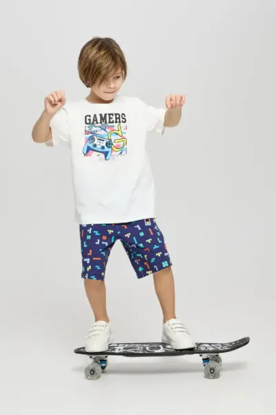 Костюм трикотажный (футболка и шорты) — изображение 11