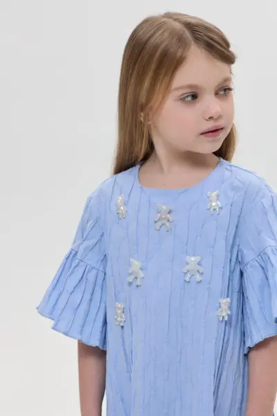 Платье из жатого хлопка — изображение 6